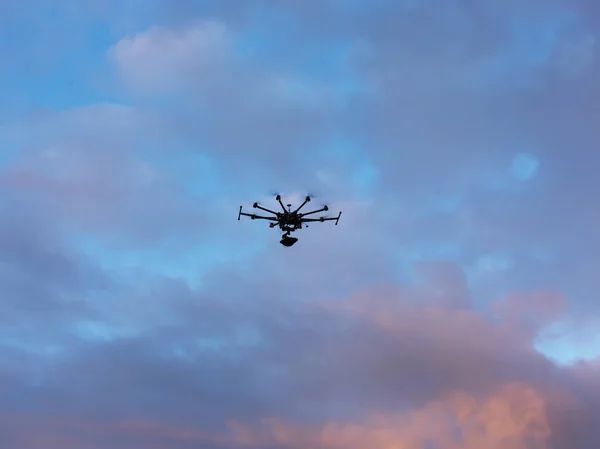 Drone Sky Северной Норвегии — стоковое фото