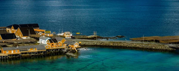 Reine Lofoten Norvège — Photo