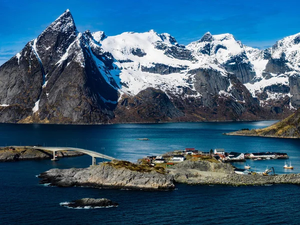 Reine Lofoten Norvège — Photo