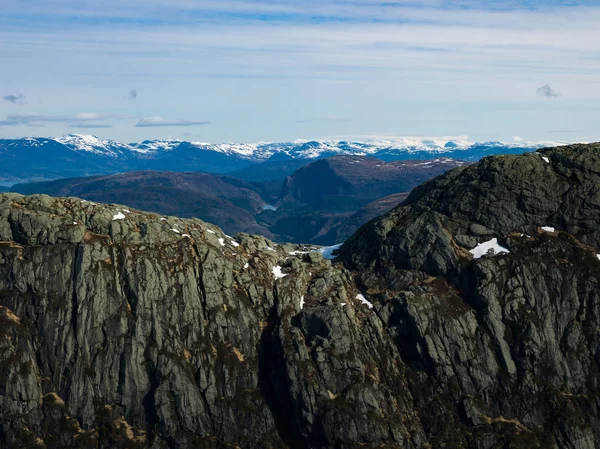 Hyllestad Gebied Noorwegen — Stockfoto