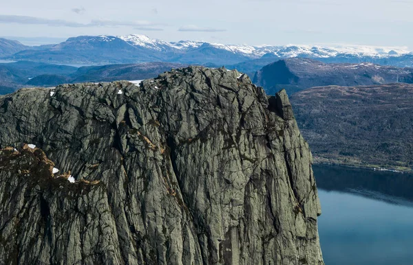 ノルウェーの Sunnmore のアルプス — ストック写真