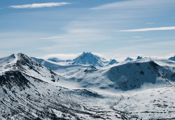 Alpách Sunnmore Norsku — Stock fotografie