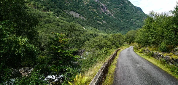 Estrada Montanha Oeste Noruega — Fotografia de Stock