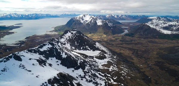 Toppen Van Lofoten Noorwegen — Stockfoto