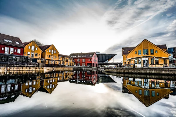 挪威城市克里斯蒂安 在南挪威 — 图库照片