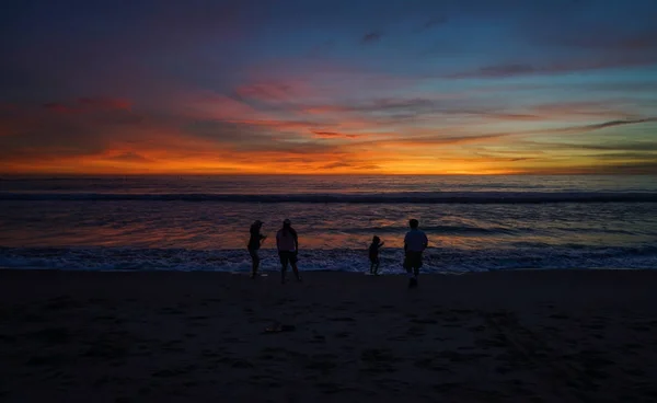 Playa de Santa Mónica — Foto de Stock