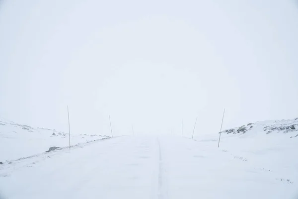 Estradas na Noruega — Fotografia de Stock