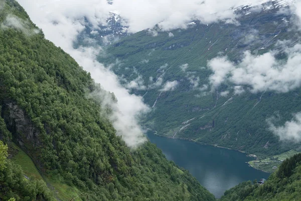 Zona de Geiranger en Noruega — Foto de Stock