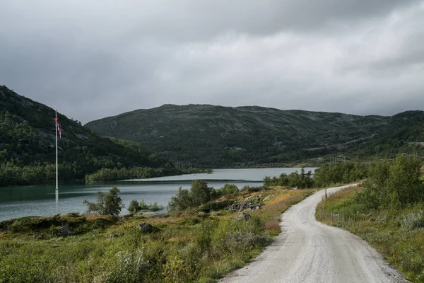 Die rallarvegen straße — Stockfoto