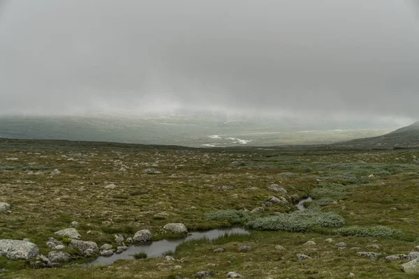 De Hardangervidda Mountain-gebied — Stockfoto