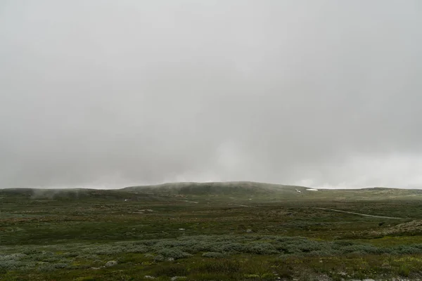 A região montanhosa de Hardangervidda — Fotografia de Stock