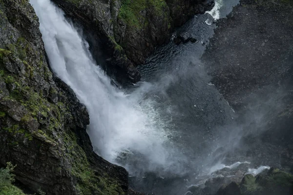 La cascata Voringfossen — Foto Stock