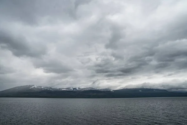 A área do lago Tornetrask — Fotografia de Stock