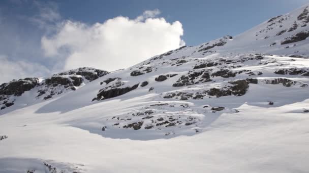 Haukeli Ορεινή Περιοχή Στη Νορβηγία — Αρχείο Βίντεο