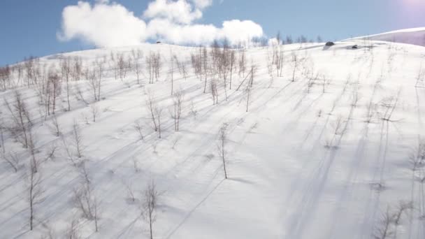 Zona Montañosa Haukeli Noruega — Vídeo de stock