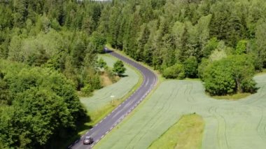 Norveç'te Nesodden Midtveien yola