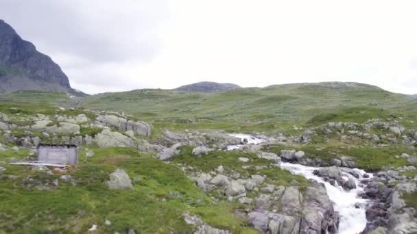 Área Montanhosa Haukeli Noruega — Vídeo de Stock