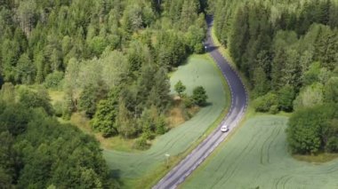 Norveç'te Nesodden Midtveien yola