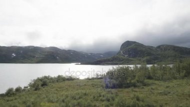 Rallarvegen yol alan Norveç'te