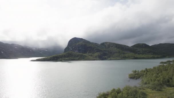 Área Rallarvegen Road Noruega — Vídeo de Stock