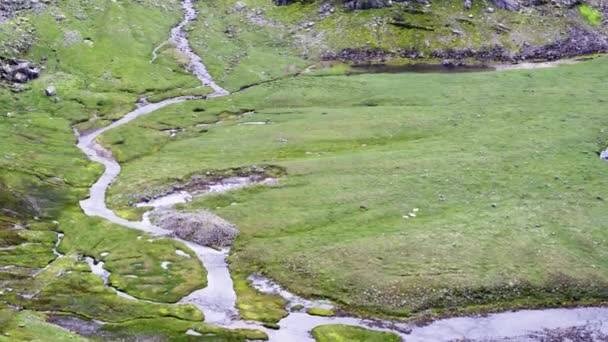 Zona Montaña Roldal Noruega — Vídeo de stock