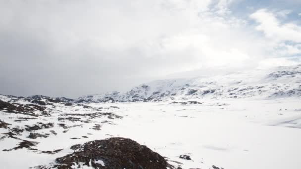 Zona Montañosa Haukeli Noruega — Vídeos de Stock