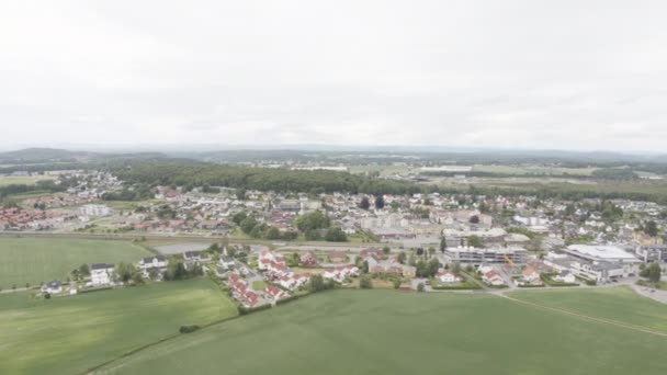 Filmación Ciudad Noruega Stokke Sur Noruega — Vídeo de stock