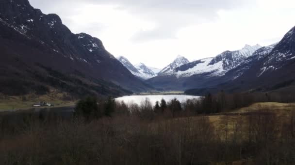 Sykkylven Περιοχή Στη Δυτική Νορβηγία — Αρχείο Βίντεο