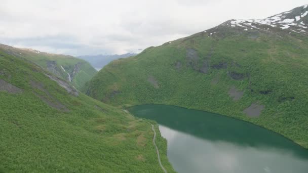 Vale Oeste Noruega — Vídeo de Stock