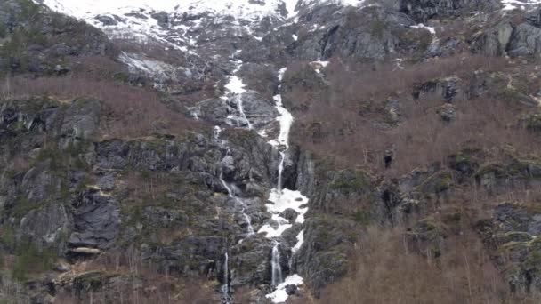 Cascate Nella Norvegia Occidentale — Video Stock