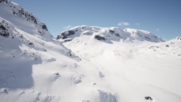 Zona Montañosa Haukeli Noruega — Vídeos de Stock