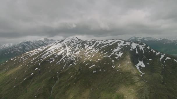 Mountains Området Västra Norge — Stockvideo