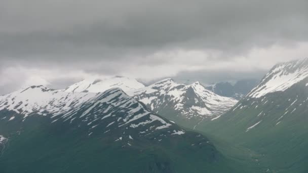 Zona Montuosa Della Norvegia Occidentale — Video Stock