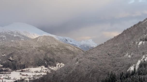 Invierno Costa Oeste Noruega — Vídeo de stock
