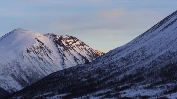 Invierno Costa Oeste Noruega — Vídeo de stock