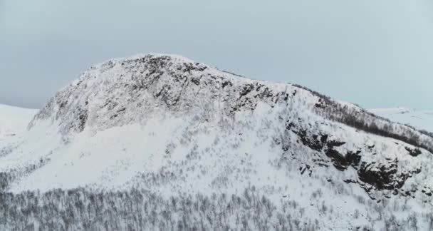 挪威西部的冬天 — 图库视频影像