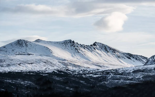 Winter peaks in Norway — Stock Photo, Image