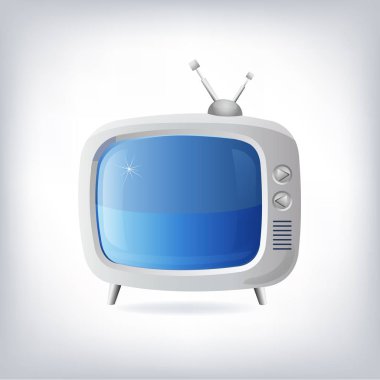 İyi eski retro Tv gösterimi