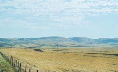 manzara. Azerbaycan. Çok uzak değil İsmayıllı