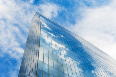 Megalopolis. Büyük şehirdeki en yüksek binaların bir kısmı..