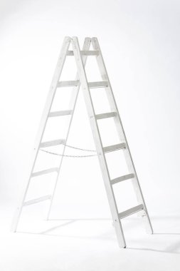 white ladder