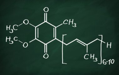 Koenzim Q10 yapısal modeli