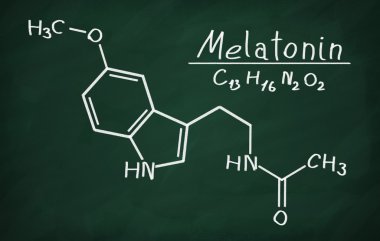 Melatonin yapısal modeli
