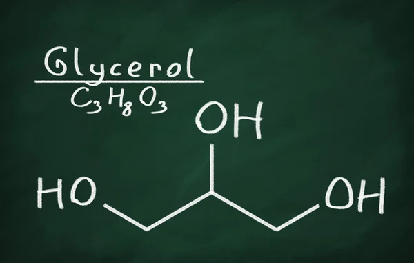 Gliserol yapısal modeli