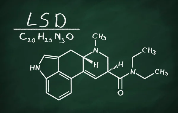 Modelo estrutural de LSD — Fotografia de Stock