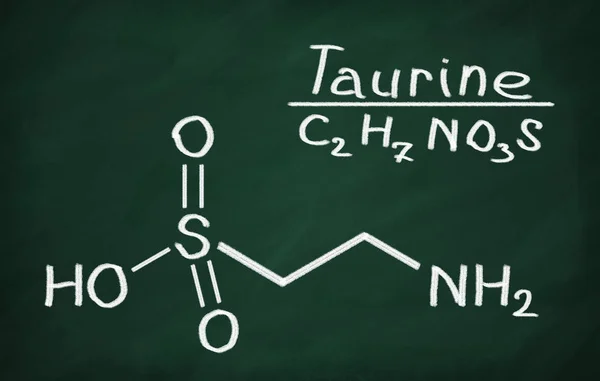 Modelo estrutural de Taurine — Fotografia de Stock