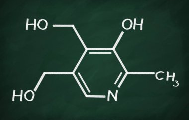 B6 vitamini yapısal modeli