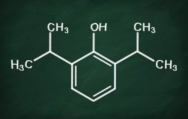 Propofol yapısal modeli