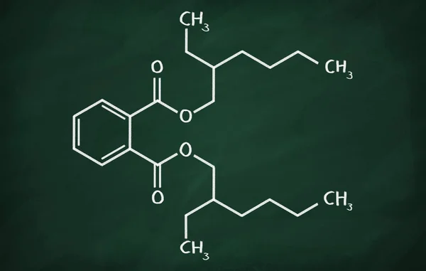 Modelo estrutural de DEHP — Fotografia de Stock