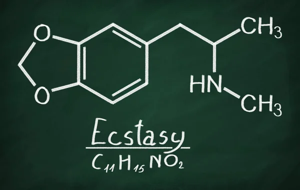 Structurele model van Mdma (ecstasy) — Stockfoto